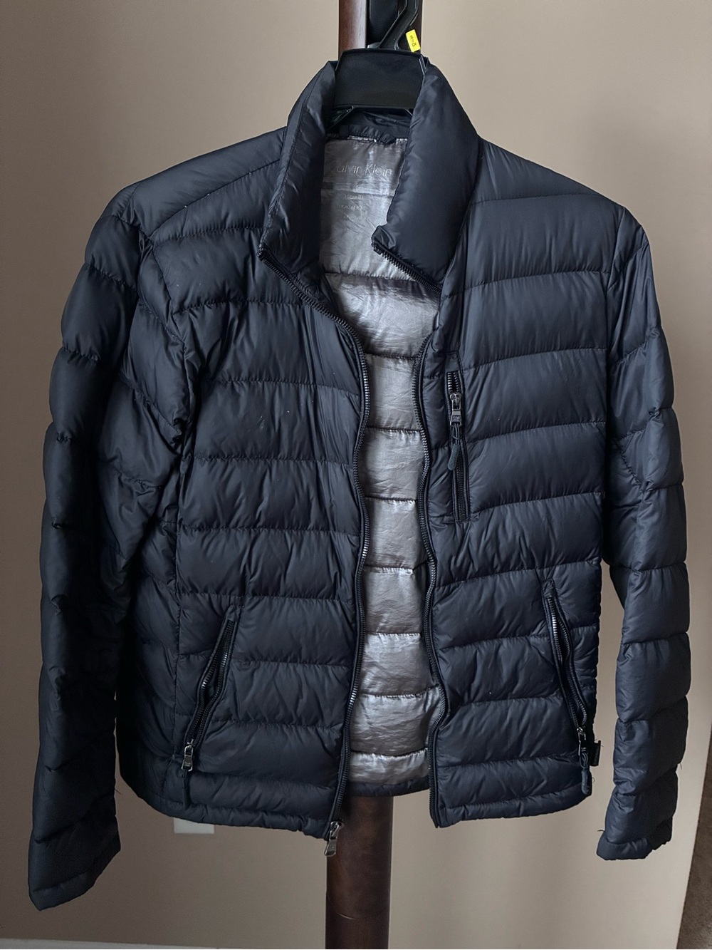 Calvin Klein Men's Black Quilted Puffer Jacket